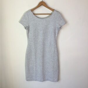 Banana‎ Republic Factory Textured Knit Scoop Back Sheath Dress